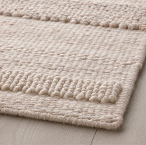 Ikea bronden wool rug - bronden,
