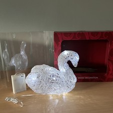 LAURA ASHLEY LED LIT SWAN