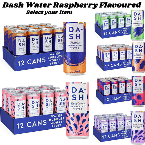 Dash water flavoured - flavoured, sparkling