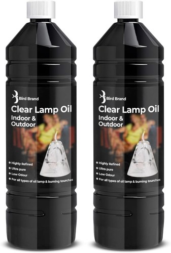 Quebec clear lamp oil - lamp, 1l