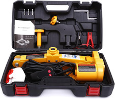 Electric Car Scissor Jack – 12V Auto Trailer Floor Jack Kit, Low Profile 3 Ton V