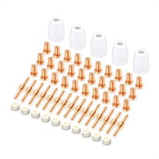 60pcs PT-31 Plasma Cutting Consumables Kit Fit Cut40 50 Cutter Torch PT31 LG40