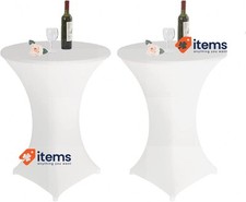 DYOUen 2 pieces Stretch Standing Table Husse Standing Tablecloth Elastic