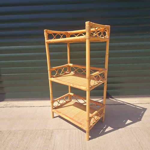 Vintage bamboo rattan tier - bamboo, 3