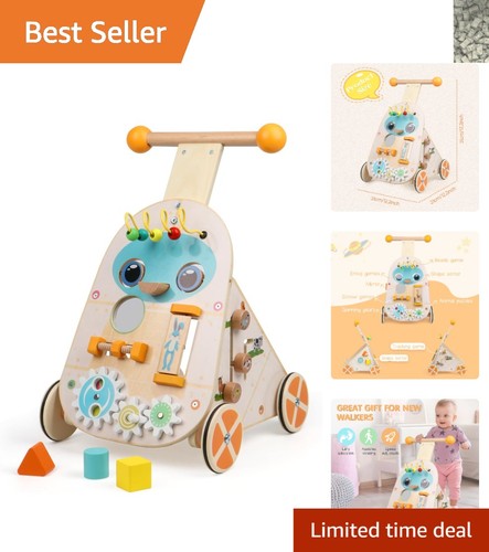 Wooden baby walker with - baby,