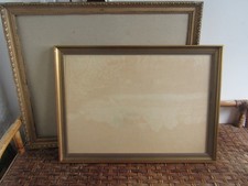 2 Vintage Gold WoodPicture