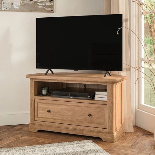 Oak corner stand - corner,