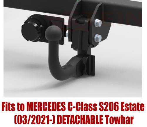 Detachable tow bar for - detachable,