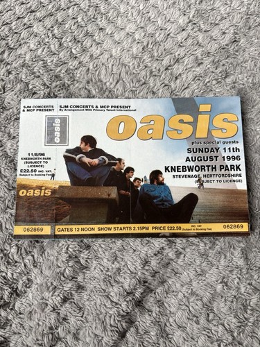 Oasis knebworth sunday 11th - sunday,