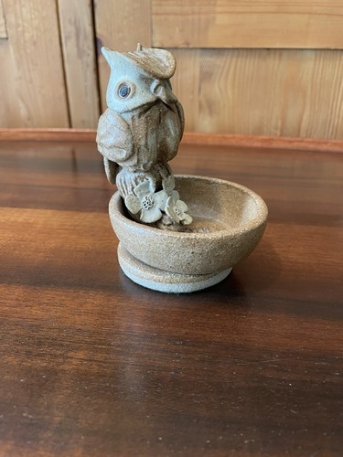 Vintage dovecote pottery owl - vintage,