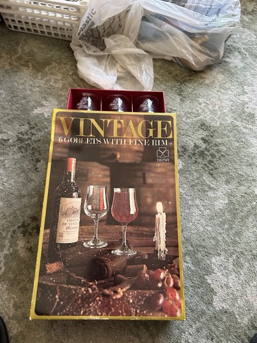 Vintage dema glass fine rim - fine,