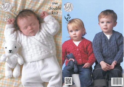 King cole knitting pattern - king, dk