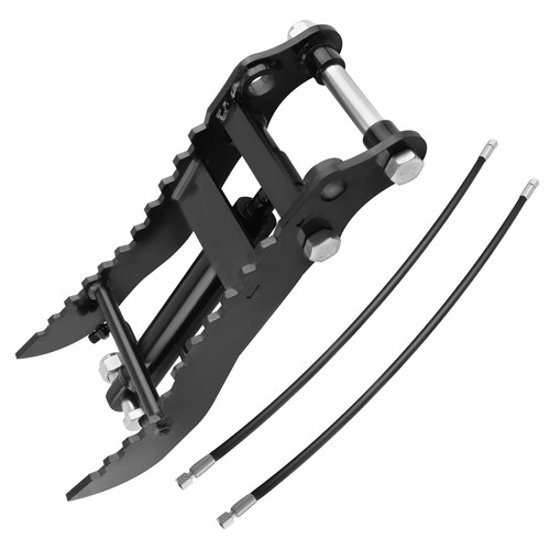 Excavator attachment one - excavator, hole