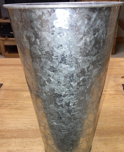 Vintage tin galvanized - tin,