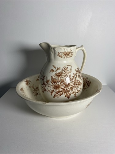 Antique victorian wash - wash, pitcher