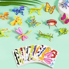 25Pcs Educational 3D Cartoon Puzzle - 2025 New 3D Puzzles for Kids Toys