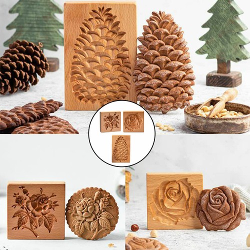 Novel wooden cookie mold dough - novel,