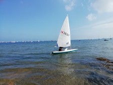 Laser Sailing dinghy - radial