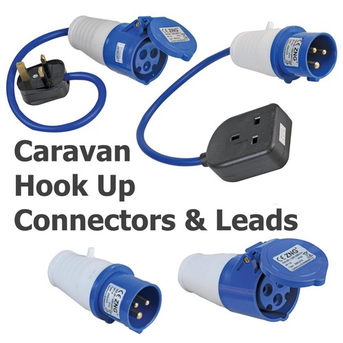 Caravan hook adapter - adapter, 230v