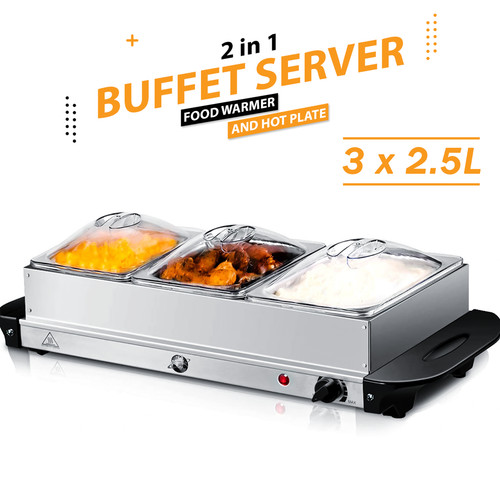 Electric food warmer - 2.5l,
