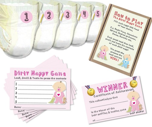 Dirty nappy baby - nappy, shower