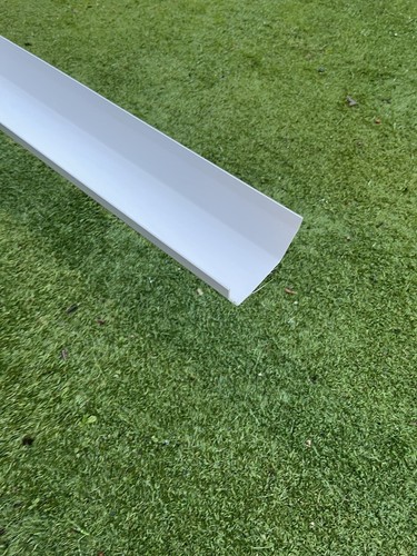Rainwater gutter white pvc - gutter,
