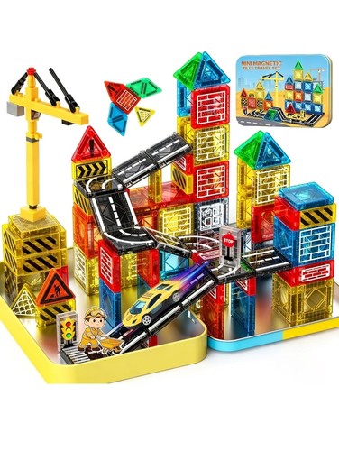 Magnetic tiles construction - magnetic,