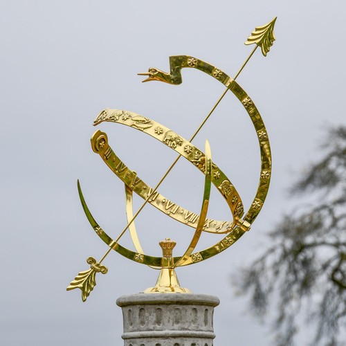 70cm polished brass serpent - polished,