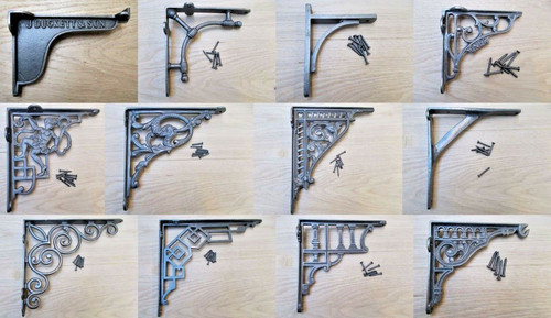Pair cast iron antique - iron,