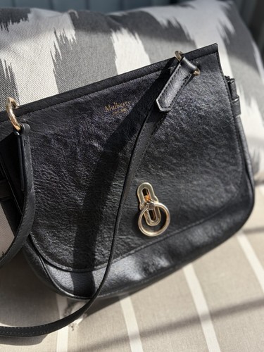Vintage mulberry black leather - vintage,