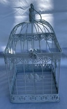 VTG Metal White Bird Cage
