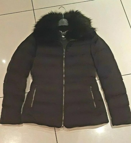 Zara black down padded - zara,