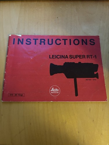 Leicina super camera - leicina, rt-1