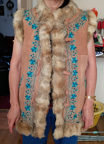 Vintage afghan coat - vintage,