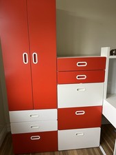 IKEA STUVA - Red and White -