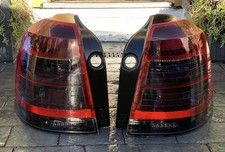 ZAFIRA B Smoked Black LED Rear Lights with Dynamic Sweeping Indicators VXR