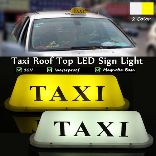 Dc12v led light taxi cab - taxi,