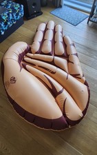 Vintage Giant Inflatable Hand Lounge Lilo by TOI