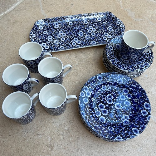 Set burleigh calico blue - of,