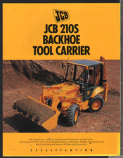 JCB 210S Backhoe Tool Carrier