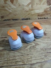 Fiskars Lever Punch 3 X Craft Punches Heart Butterfly Star