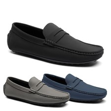 Men's Loafer Shoes Slip-on Penny Loafer Suede Driving Shoes
