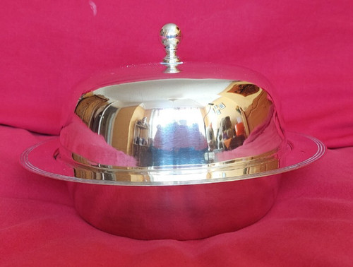 Silver plated muffin dish - dish, 3
