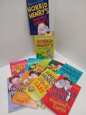Horrid Henry's Cheeky Collection 10 Books Box Set by Francesca Simon 32 Stories.