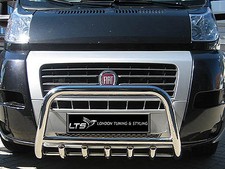 CITROEN RELAY STAINLESS STEEL CHROME NUDGE A-BAR BULL BAR 2006-2013