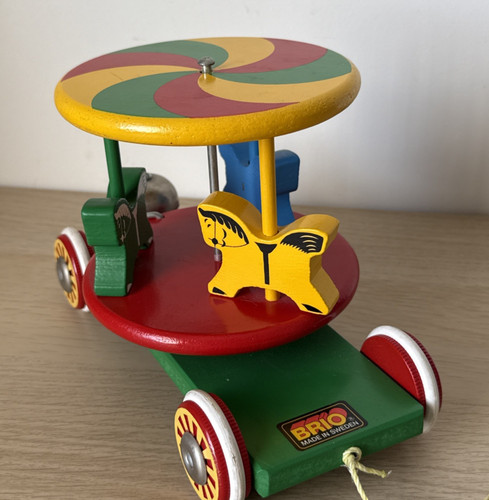 Brio wooden carousel horse - wooden,