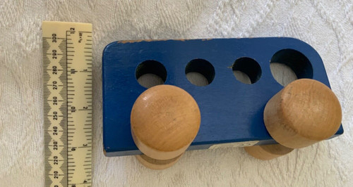 Vintage ikea blue wooden - vintage,