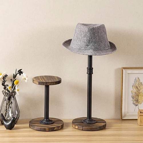 Wood hat holder - wood, with