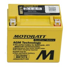 Motobatt MBTZ7S AGM Gel Motorcycle Battery for Honda XL 125 V Varadero 07-15