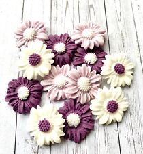 Edible Fondant Daisies Flowers